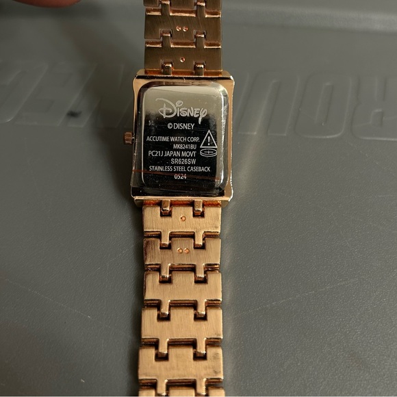 Disney Gold-Tone Mickey Mouse Watch - Picture 7 of 10